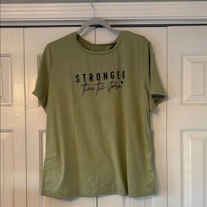 SHEIN “Stronger than the storm” Tee – XXL (US 14 / EU 46)